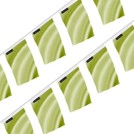 Guirlande drapeau vert clair - pixelforma