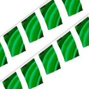 Guirlande drapeau vert foncé à accrocher en polyester