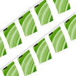 Guirlande drapeau vert polyester à accrocher résistant