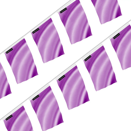 Guirlande drapeau violet clair - pixelforma