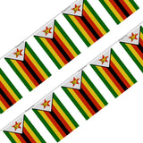 Guirlande drapeau zimbabwe - pixelforma