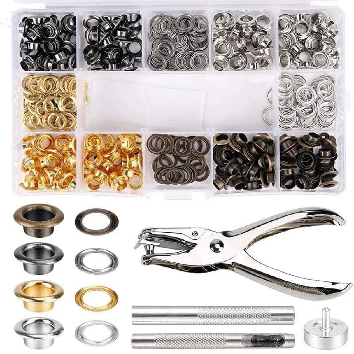 Kit d’outils d’installation de sangle d’oeillet d’anneau de lasso boucle d’oeillet d’oeil d’air en cuir - pixelforma