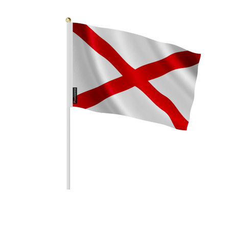 Lots mini drapeau alabama en plusieurs tailles - pixelforma