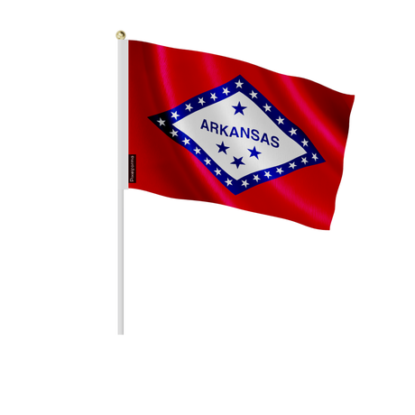 Lots mini drapeau arkansas en plusieurs tailles - pixelforma