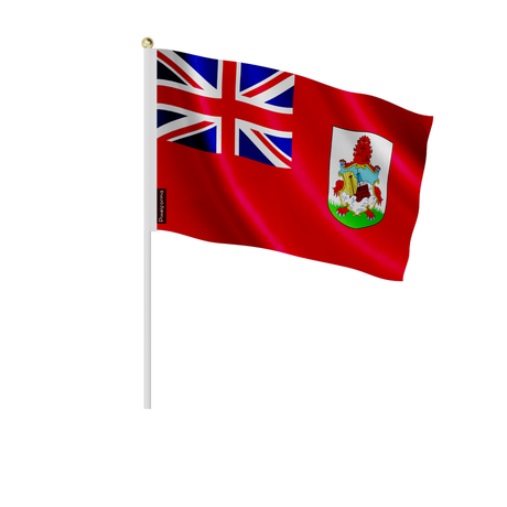 Lots mini drapeau bermudes en plusieurs tailles - pixelforma
