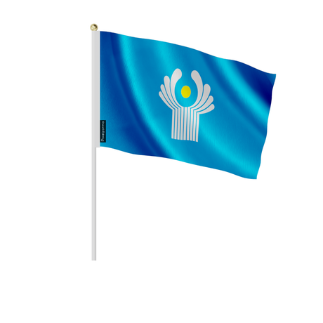 Lots mini drapeau communauté des états indépendants en plusieurs tailles - pixelforma