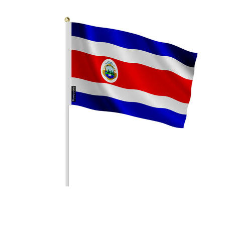 Lots mini drapeau costa rica en plusieurs tailles - pixelforma