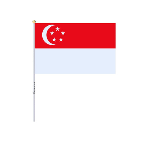 Lots Mini Drapeau de Singapour en plusieurs tailles - Pixelforma