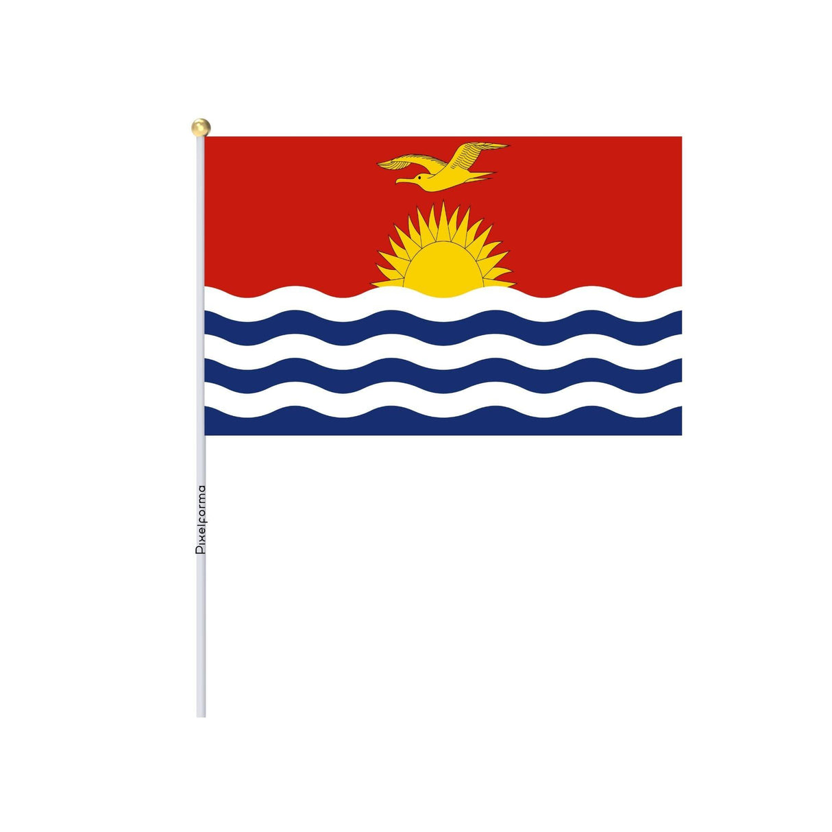 Lots Mini Drapeau des Kiribati en plusieurs tailles - Pixelforma 