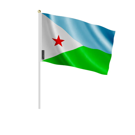 Lots mini drapeau djibouti en plusieurs tailles - pixelforma