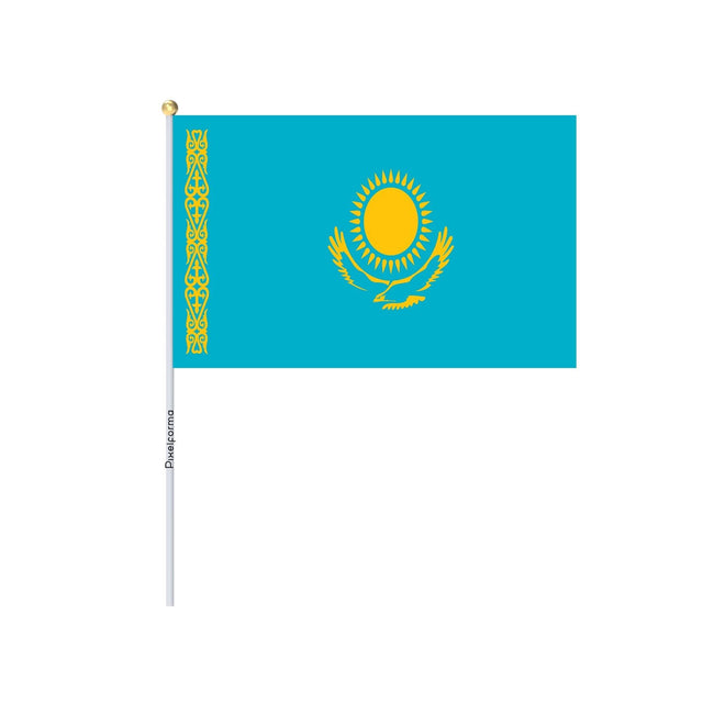 Lots Mini Drapeau du Kazakhstan en plusieurs tailles - Pixelforma