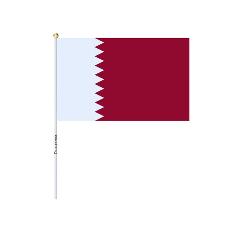 Lots Mini Drapeau du Qatar en plusieurs tailles - Pixelforma 