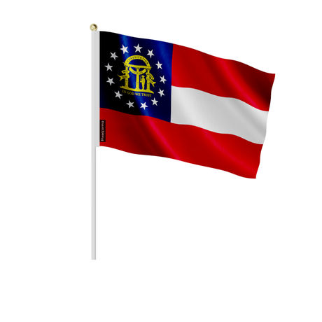 Lots mini drapeau géorgie en plusieurs tailles - pixelforma