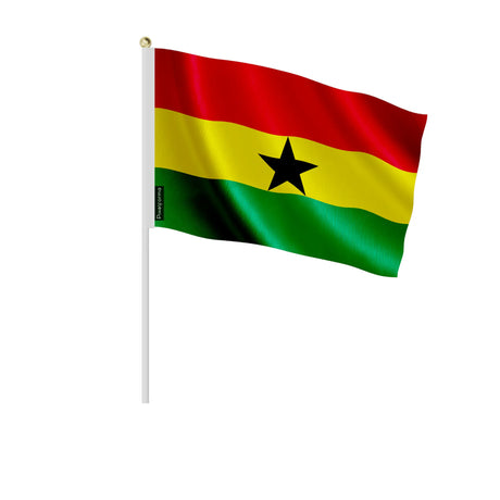 Lots mini drapeau ghana en plusieurs tailles - pixelforma