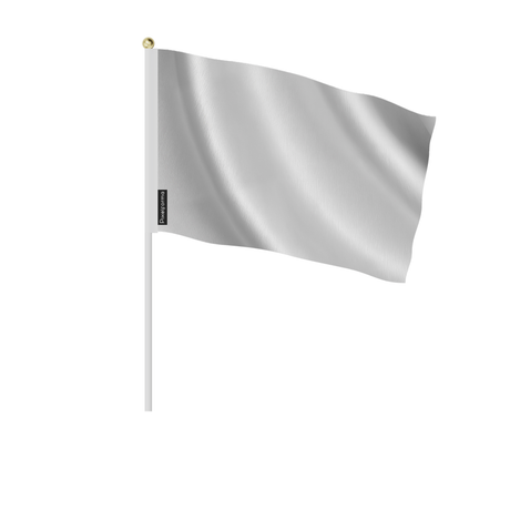 Lots mini drapeau gris clair en plusieurs tailles - pixelforma