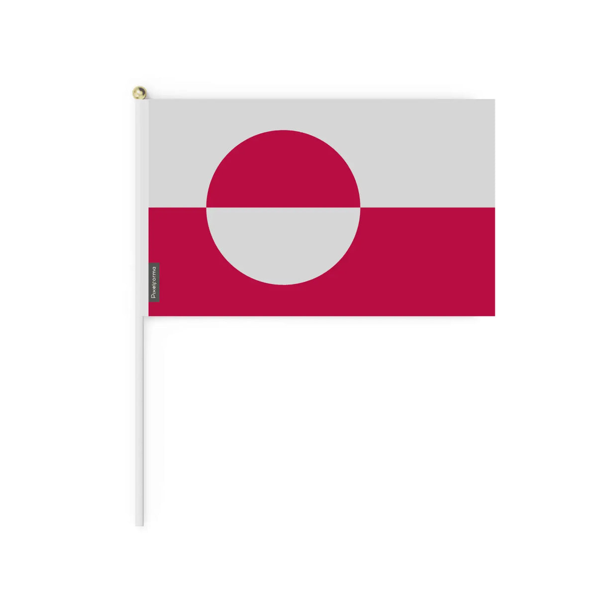 Lots mini drapeau groenland en plusieurs tailles - pixelforma