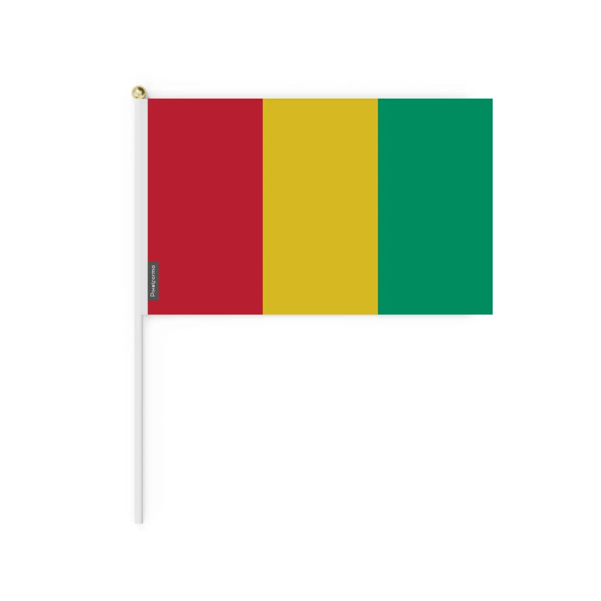 Lots mini drapeau guinée en plusieurs tailles - pixelforma