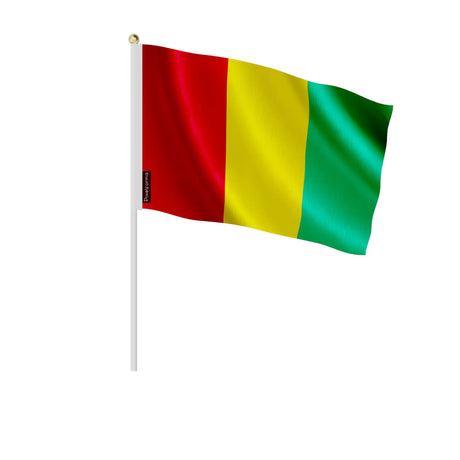Lots mini drapeau guinée en plusieurs tailles - pixelforma
