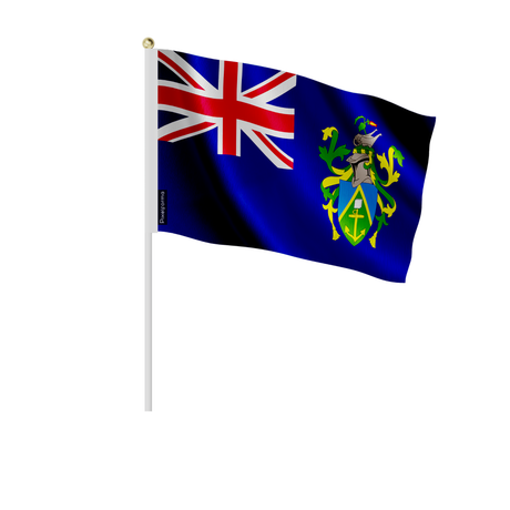 Lots mini drapeau îles pitcairn en plusieurs tailles - pixelforma