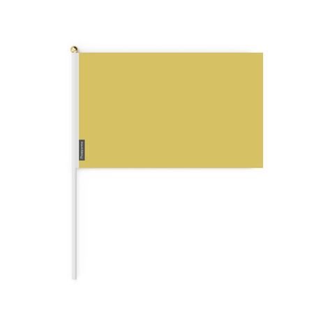Lots mini drapeau jaune en plusieurs tailles - pixelforma