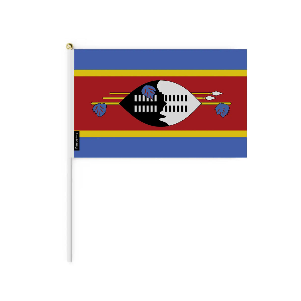 Lots mini drapeau l’eswatini en plusieurs tailles - pixelforma