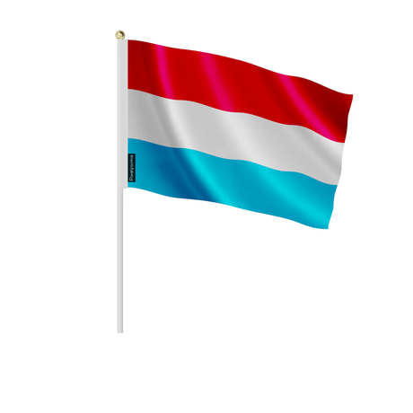 Lots mini drapeau luxembourg en plusieurs tailles - pixelforma
