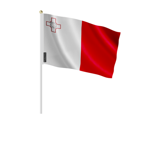 Lots mini drapeau malte en plusieurs tailles - pixelforma