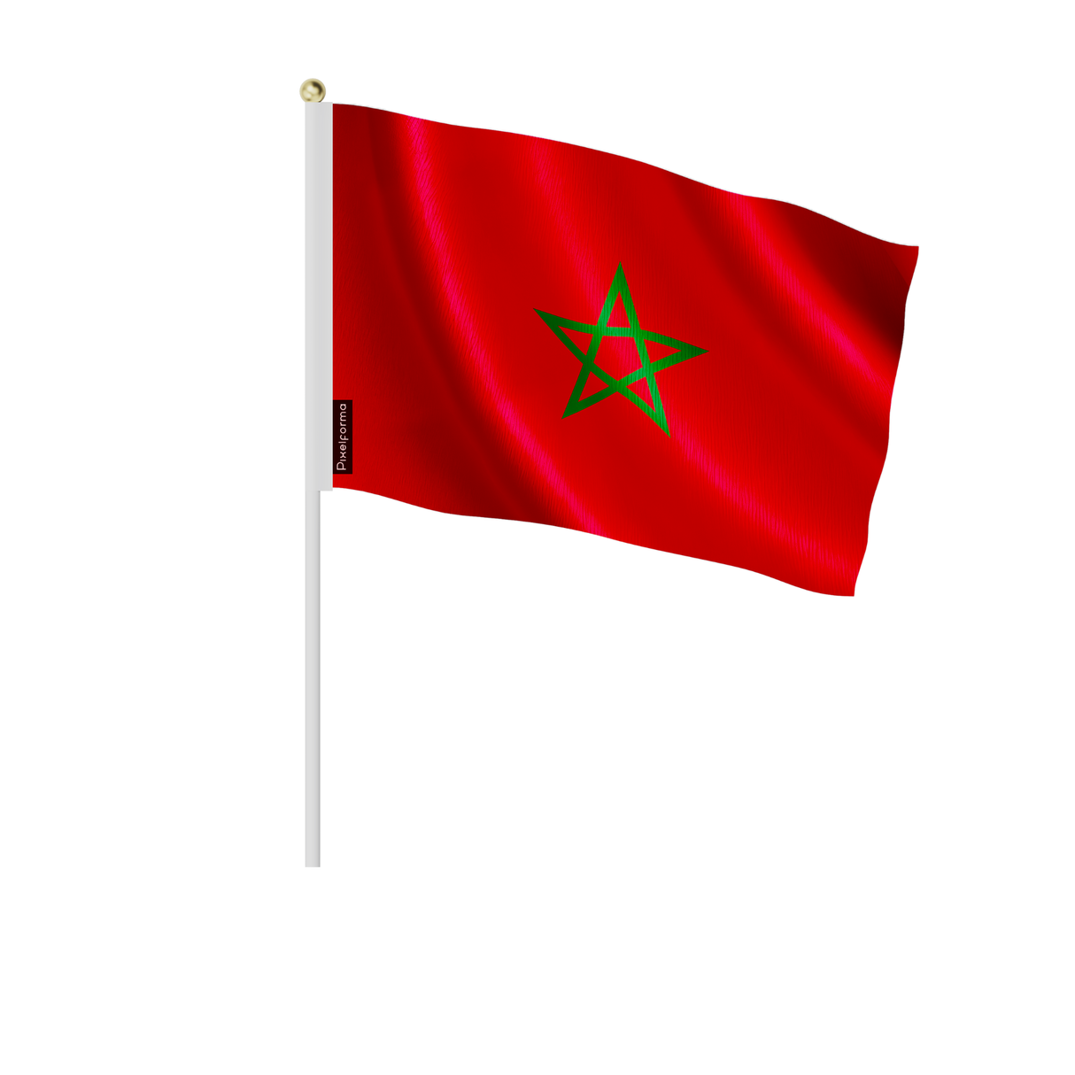 Lots mini drapeau maroc en plusieurs tailles - pixelforma