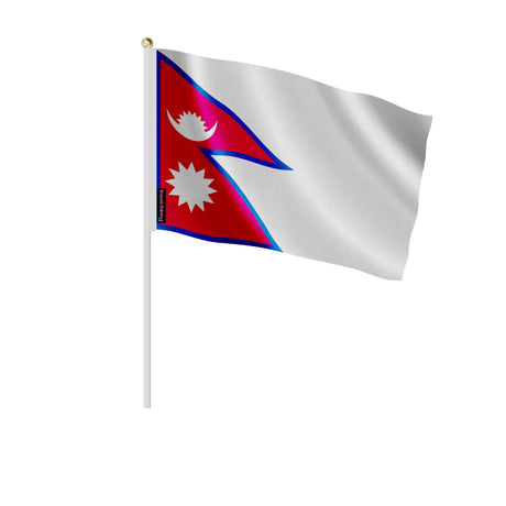 Lots mini drapeau népal en plusieurs tailles - pixelforma