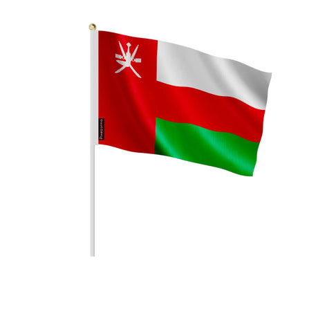 Lots mini drapeau oman en plusieurs tailles - pixelforma