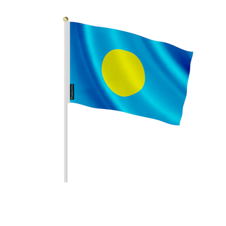 Lots mini drapeau palaos en plusieurs tailles - pixelforma