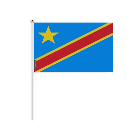 Lots Mini Drapeau république démocratique du Congo en Plusieurs Tailles - Pixelforma 