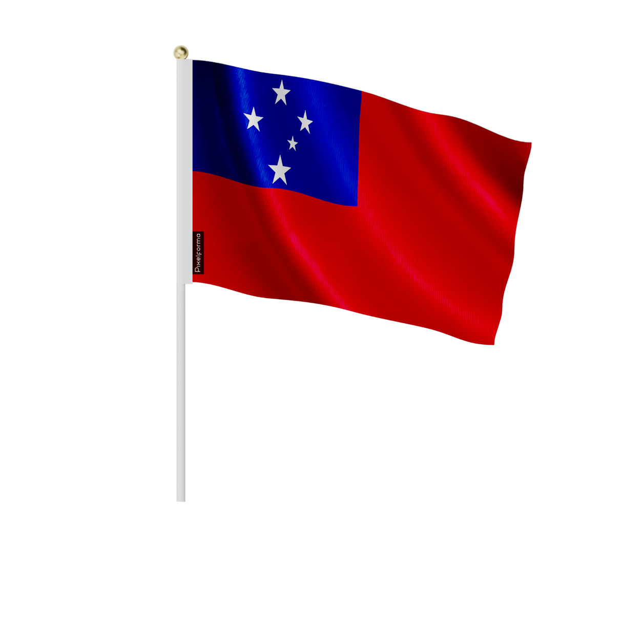 Lots mini drapeau samoa en plusieurs tailles - pixelforma