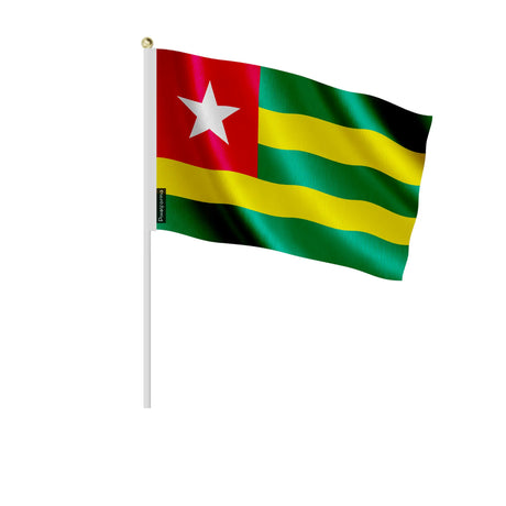 Lots mini drapeau togo en plusieurs tailles - pixelforma