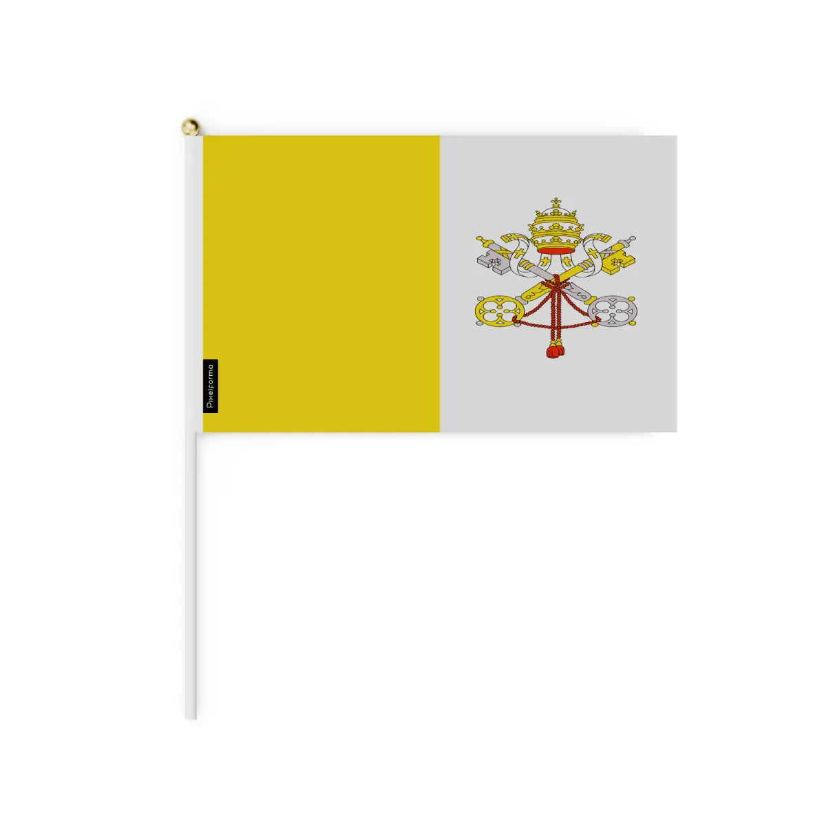 Lots Mini Drapeau Vatican en Plusieurs Tailles - Pixelforma 