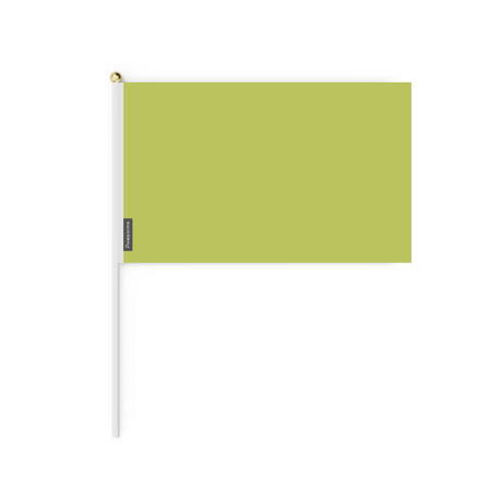 Lots mini drapeau vert clair en plusieurs tailles - pixelforma