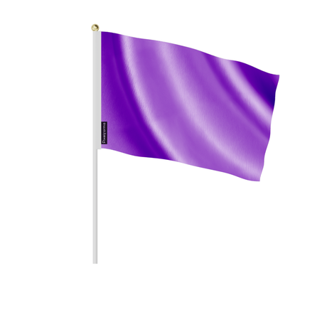 Lots mini drapeau violet en plusieurs tailles - pixelforma