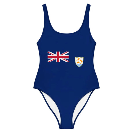 Maillot de bain 1 pièce drapeau anguilla - pixelforma