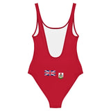 Maillot de bain 1 pièce drapeau bermudes - pixelforma