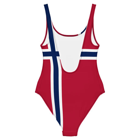 Maillot de bain 1 pièce drapeau île bouvet - pixelforma