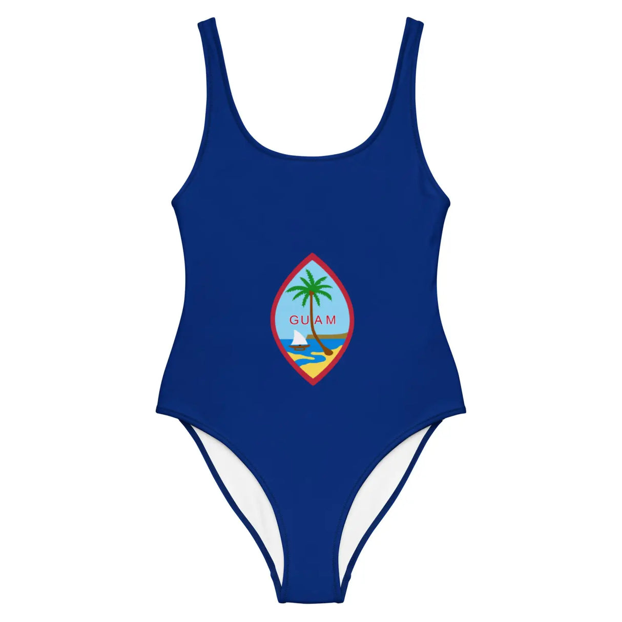 Maillot de bain 1 pièce drapeau îles heard-et-macdonald - pixelforma
