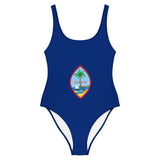 Maillot de bain 1 pièce drapeau îles heard-et-macdonald - pixelforma