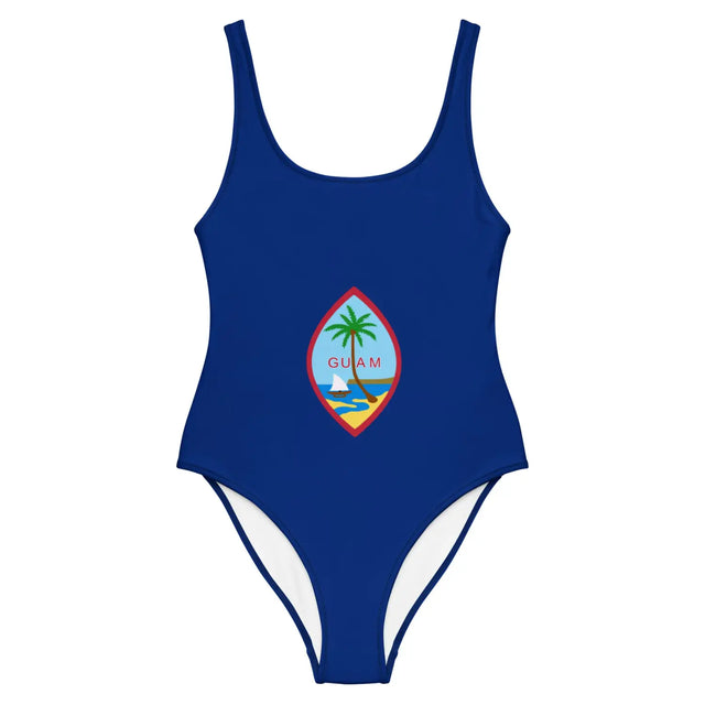 Maillot de bain 1 pièce drapeau îles heard-et-macdonald - pixelforma