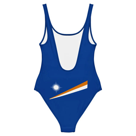 Maillot de bain 1 pièce drapeau îles marshall - pixelforma