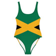 Maillot de bain 1 pièce drapeau jamaïque - pixelforma