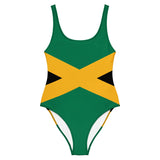 Maillot de bain 1 pièce drapeau jamaïque - pixelforma