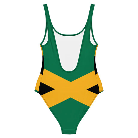 Maillot de bain 1 pièce drapeau jamaïque - pixelforma