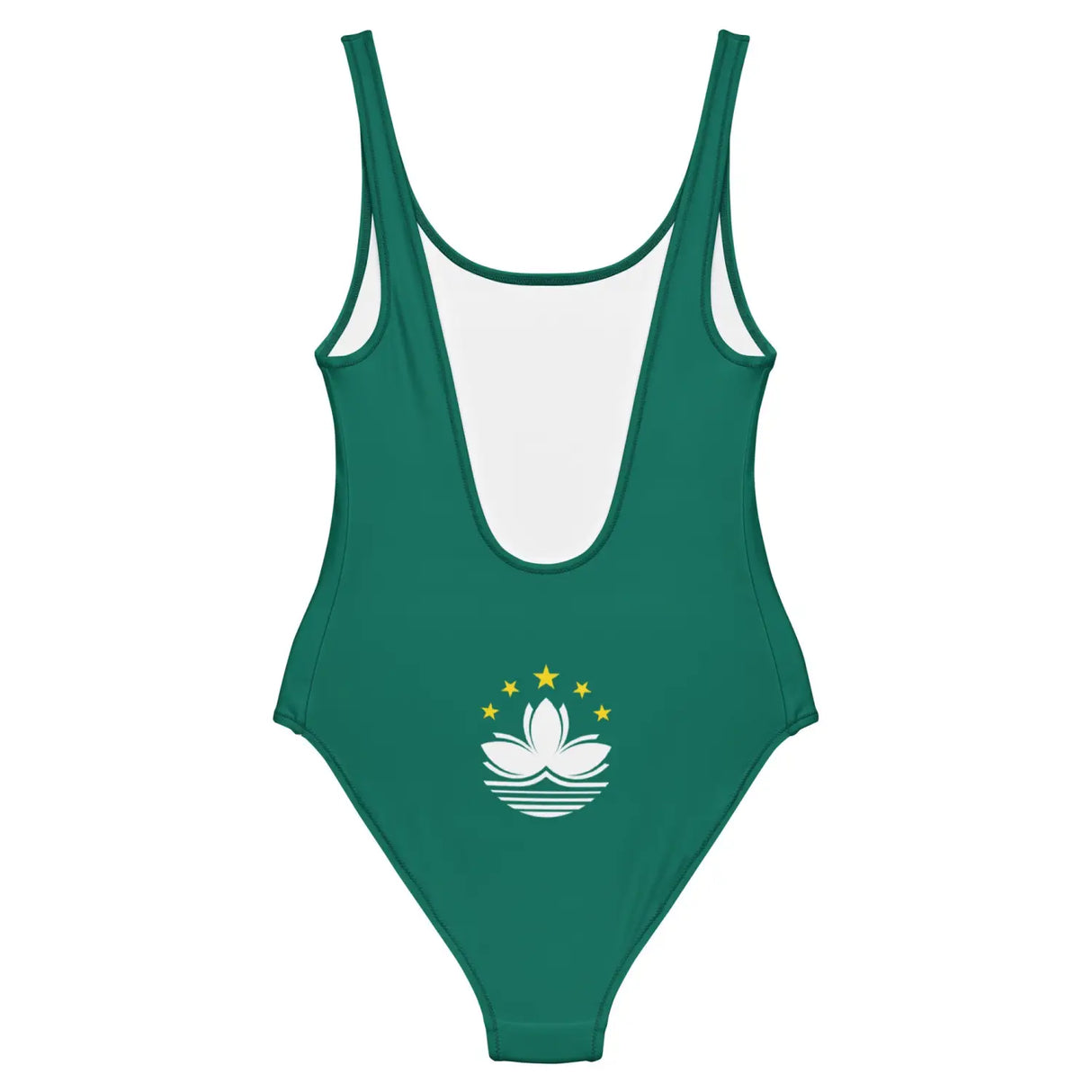 Maillot de bain 1 pièce drapeau macao - pixelforma