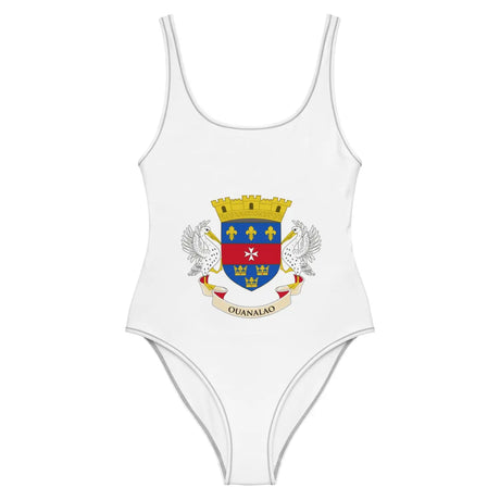 Maillot de bain 1 pièce drapeau saint-barthélemy - pixelforma