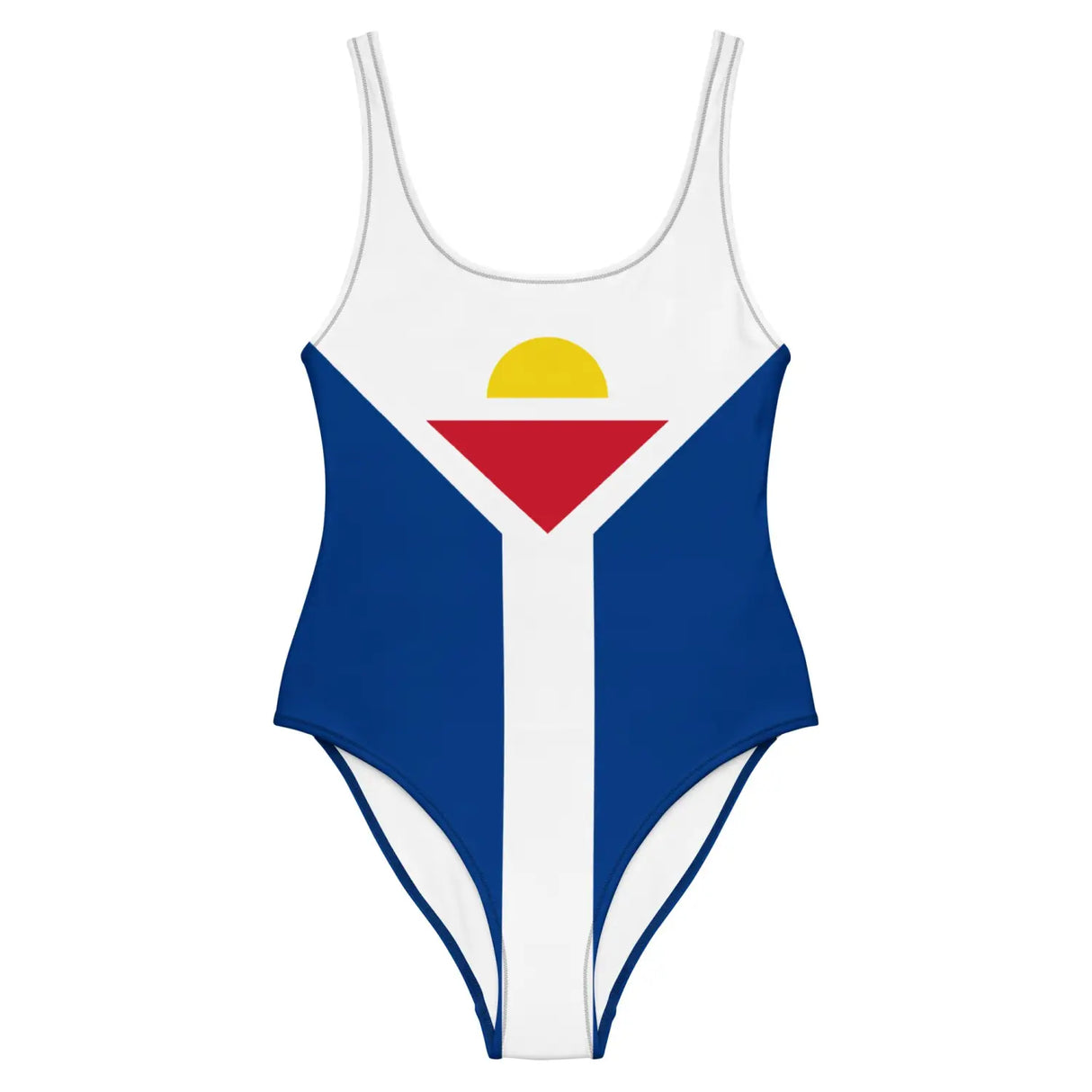 Maillot de bain 1 pièce drapeau de saint-martin - pixelforma